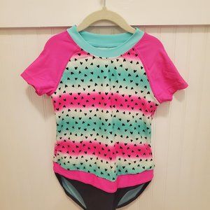 Girls One Piece Swim Suit